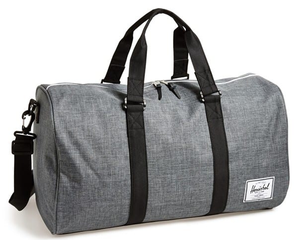 Herschel Supply Co Gray Weekender Duffel Bag 2016