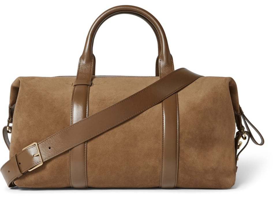 Tom Ford Leather Weekender Bag 2016