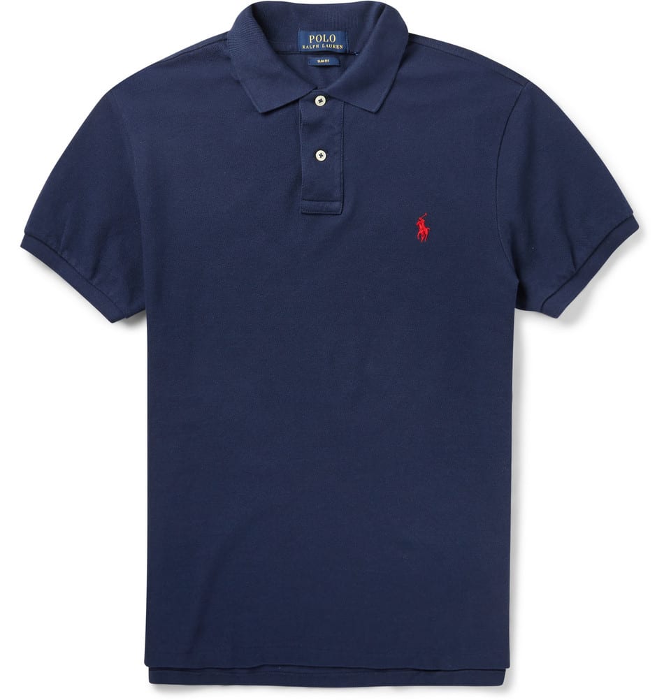 Mens Polos 2017: Classic Ralph Lauren Polo Navy Blue