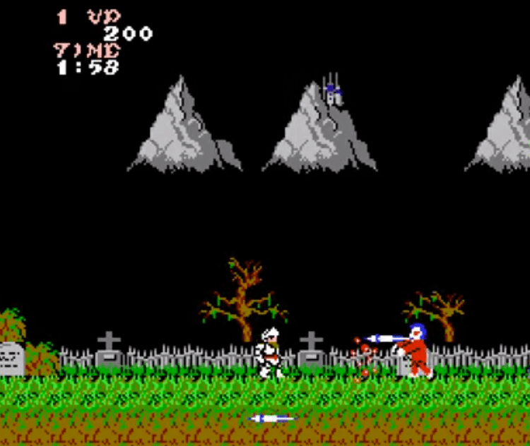 Ghost n Goblins Nintendo NES