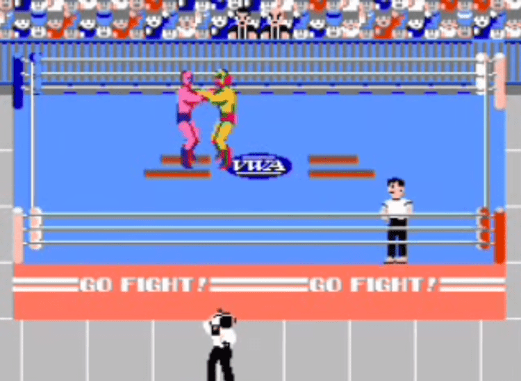 Pro Wrestling Nintendo NES