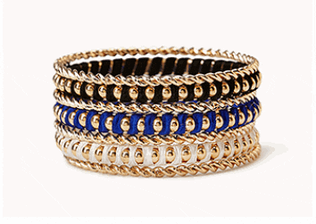 Forever 21 Eclectic Bangle Set