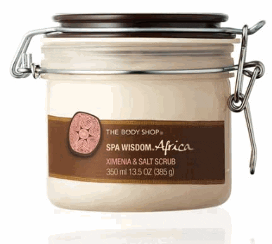 Spa Wisdom Africa Ximenia and Salt Scrub