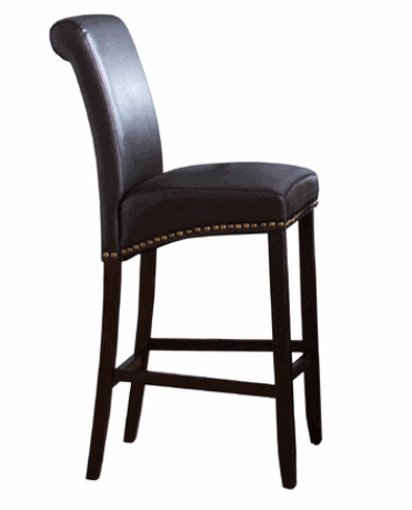 Three Posts Parsons Barstool With Nailheads Set of 2