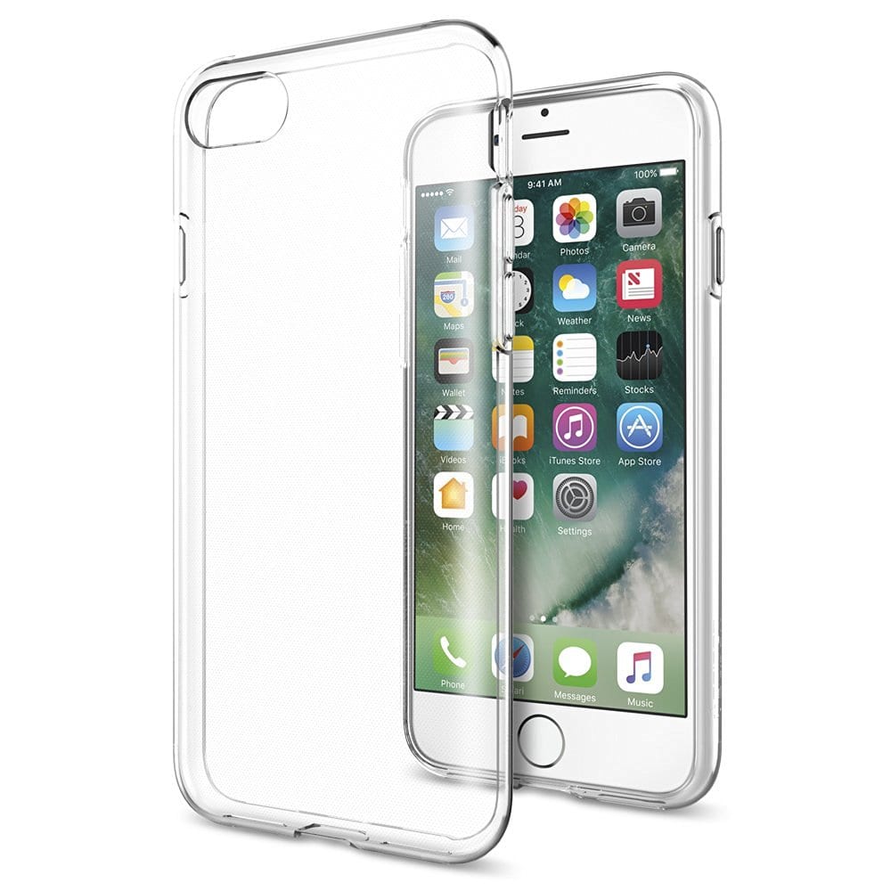 Clear Liquid Crystal iPhone 7 Case Cover for 2016 Into 2017