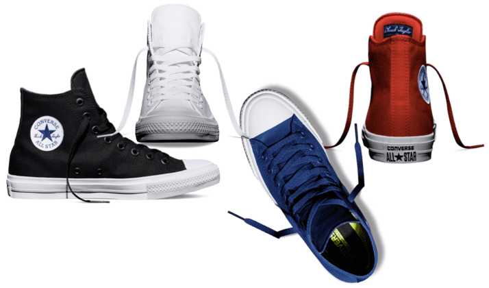 New Chuck Taylors II by Converse 2016
