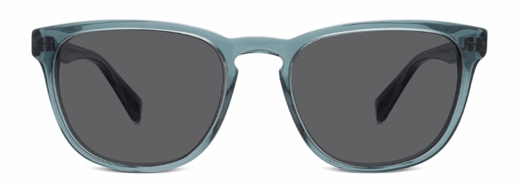 warby parker jennings beach glass sunglasses