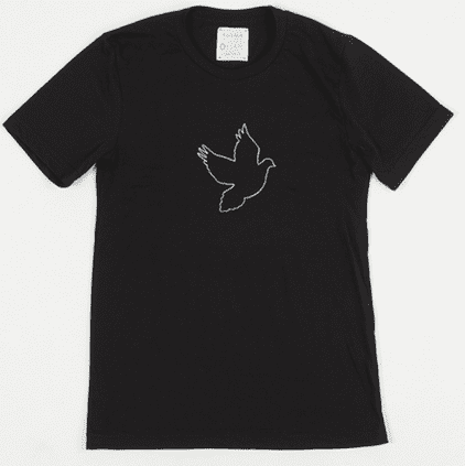 Billy Reid Black T-Shirt for Charlston
