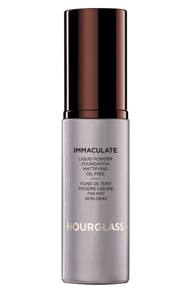 Oil Free Liquid Foundation by Hourglass Immaculate Mattifying Powder 2016