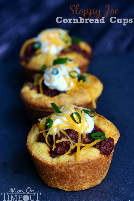 easy-sloppy-joe-cornbread-cups-super-bowl-food-2016 2