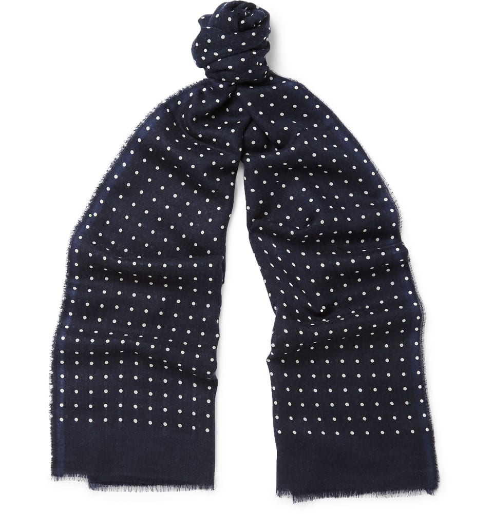 emma-willis-polka-dot-cashmere-scarf-2016-2017