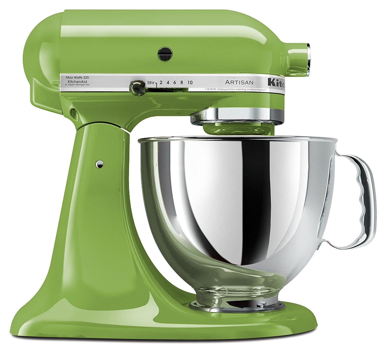 KitchenAid Mixer in Green Apple