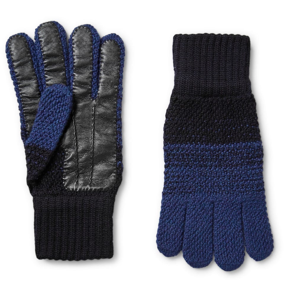 best-mens-gloves-paul-smith-wool-grain-blue-black-colorblock-2016-2017
