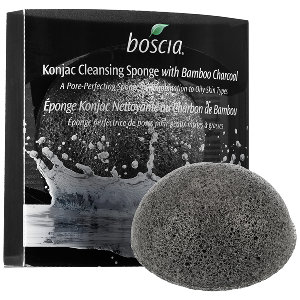 Boscia Cleansing Sponge With Bamboo Charcoal