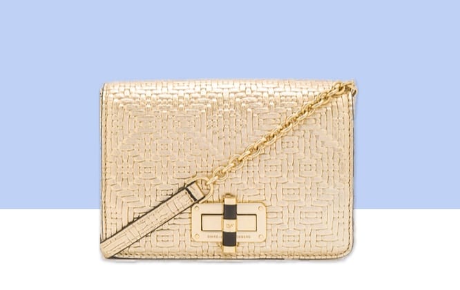 Gold Crossbody Bag