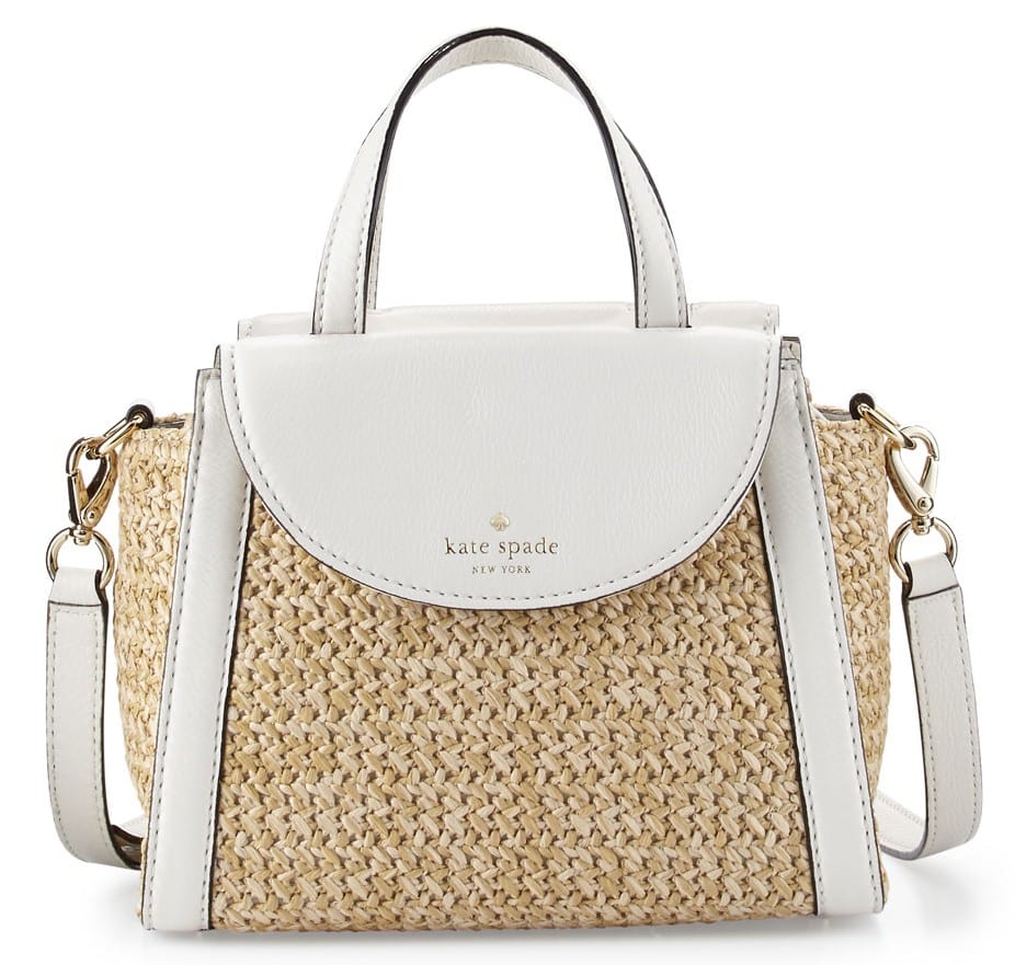 Kate Spade Straw Satchel