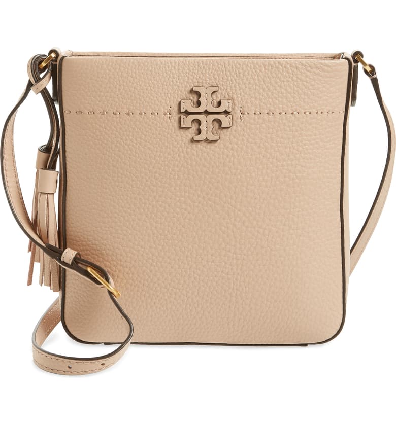 Tory Burch McGraw Leather Crossbody Bag