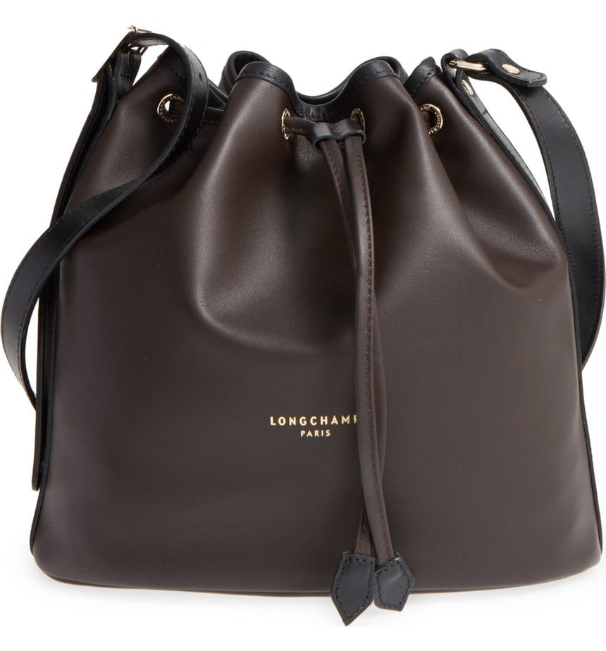 Longchamp Leather bucket Bag
