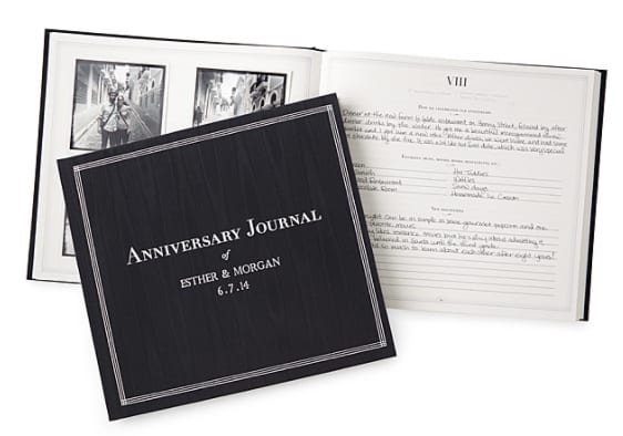 Personalized Anniversary Journal