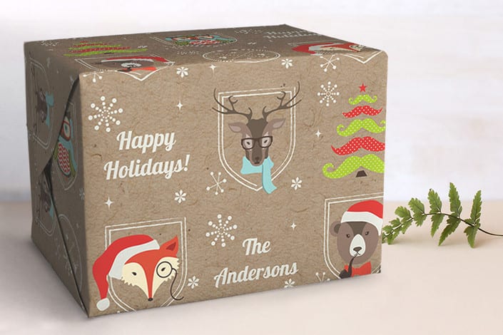 Best Christmas Wrapping Paper 2016 - Hipster Holiday Paper