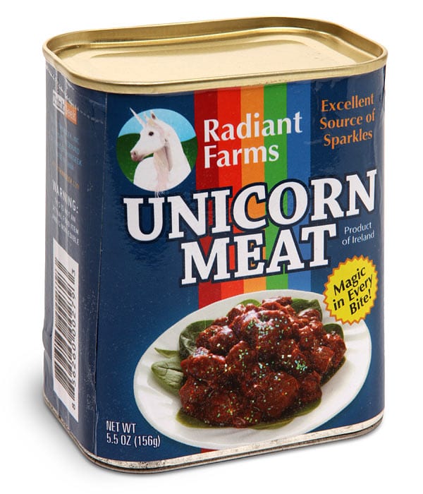 Geek Gifts 2016: Unicorn Meat in a Can
