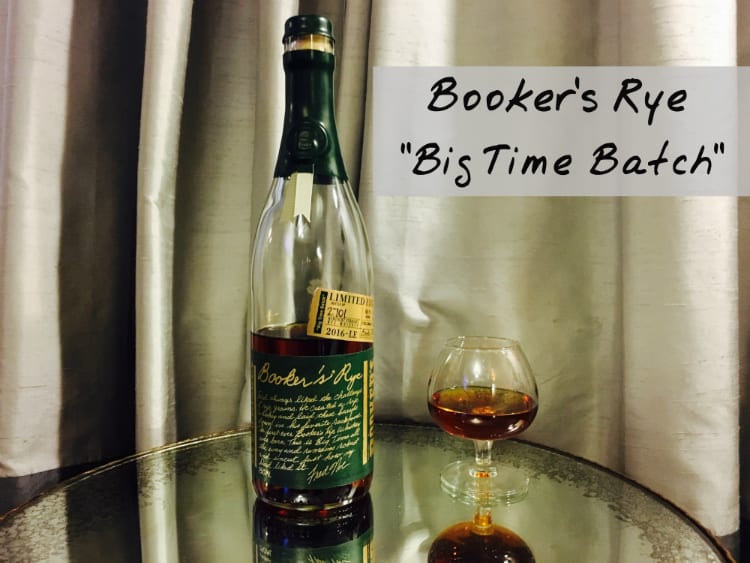 Booker's Rye Limited Edition Big Time Batch
