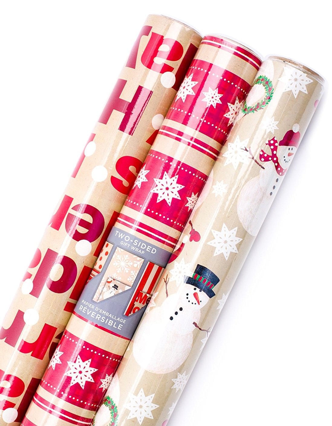 Christmas Wrapping Paper 2017: Two Side Reversible 2018