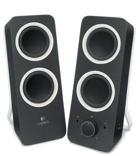 Best Desktop Speakers Logitech Multimedia Speakers Z200 with Stereo Sound for Multiple Devices
