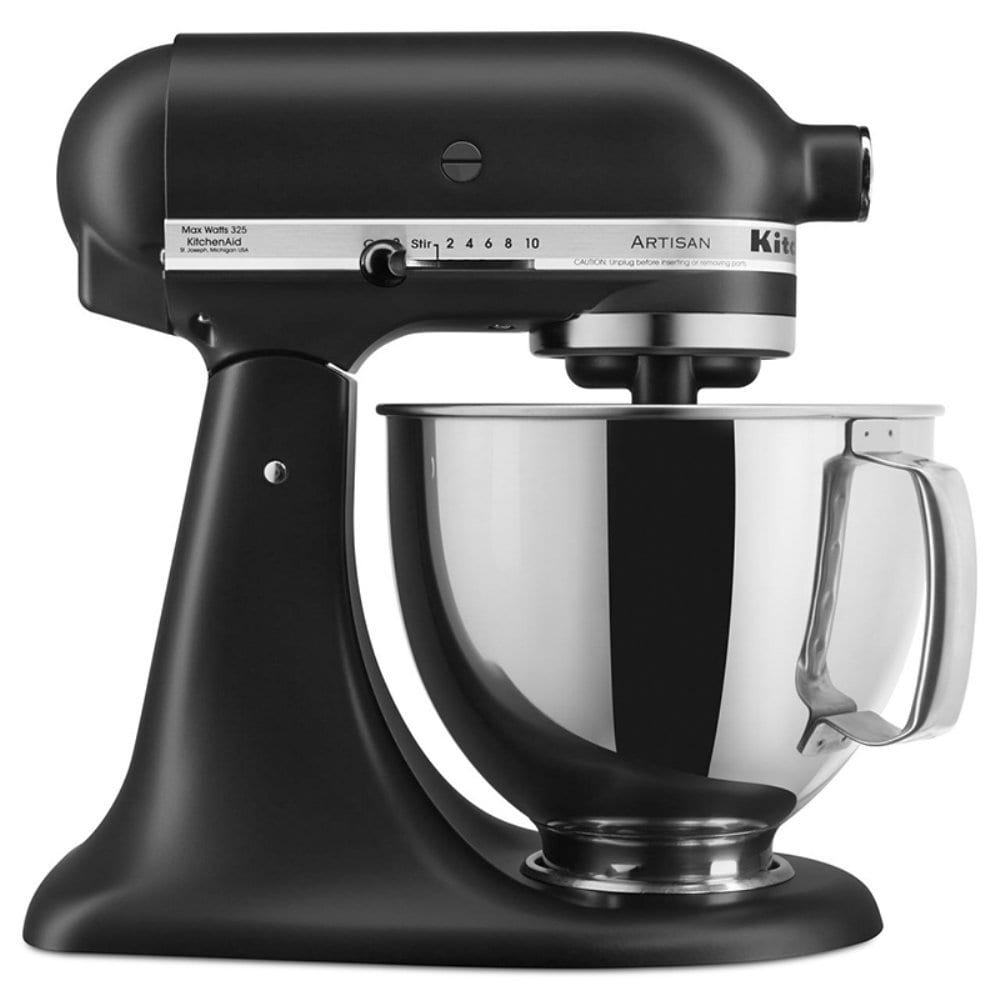 new-kitchenaid-matte-black-stand-mixer-for-fathers-day-gift-2017-2018