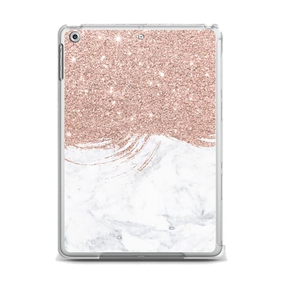 Marble Glitter iPad Case