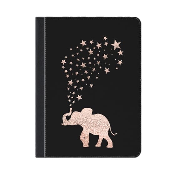Rose Gold Elephant iPad Folio