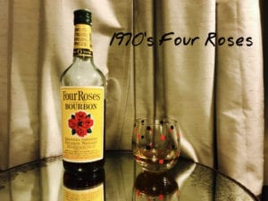 Four Roses Bourbon 1970s