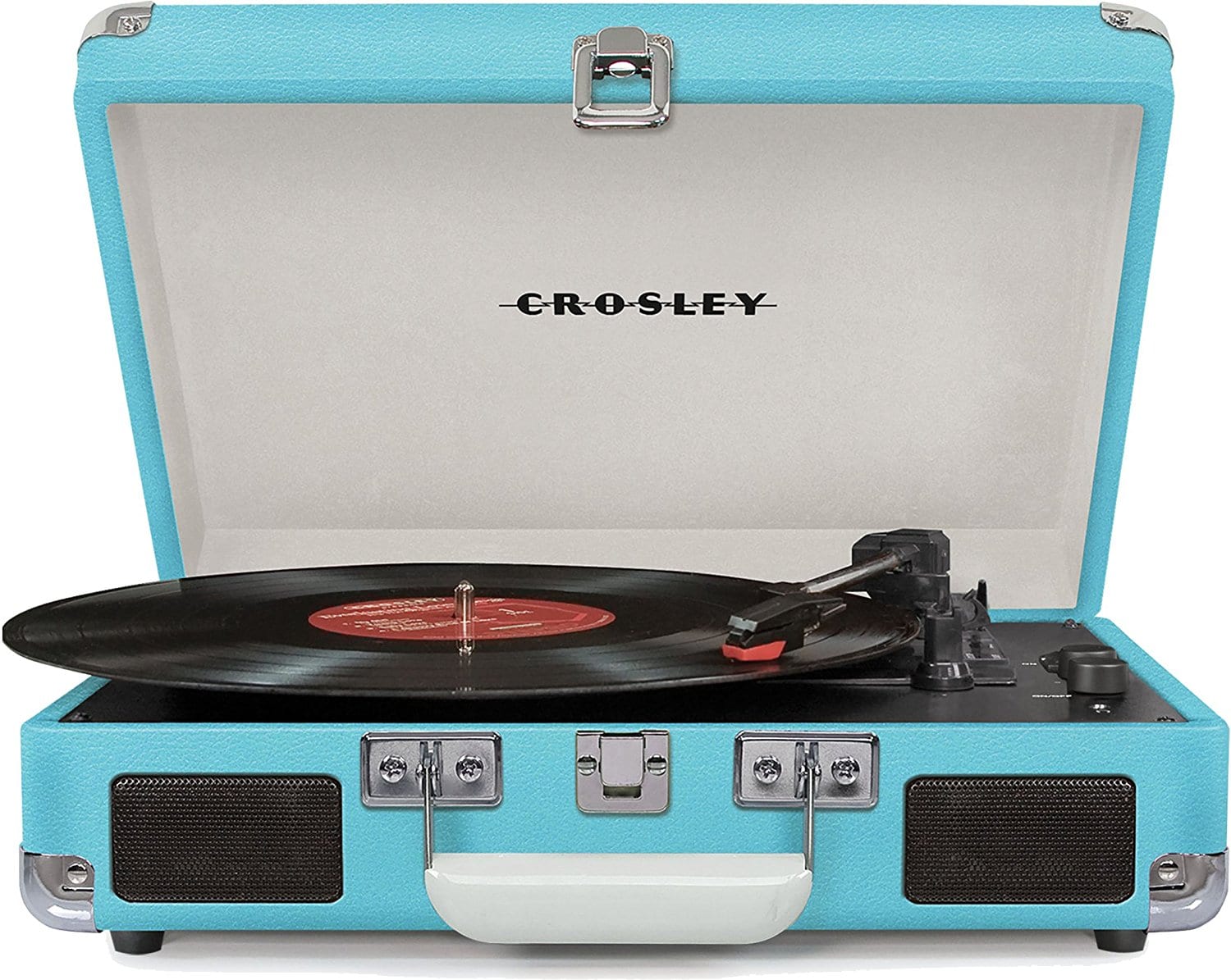 Best Turntable & Record Player 2017: Crosley Turquoise Blue