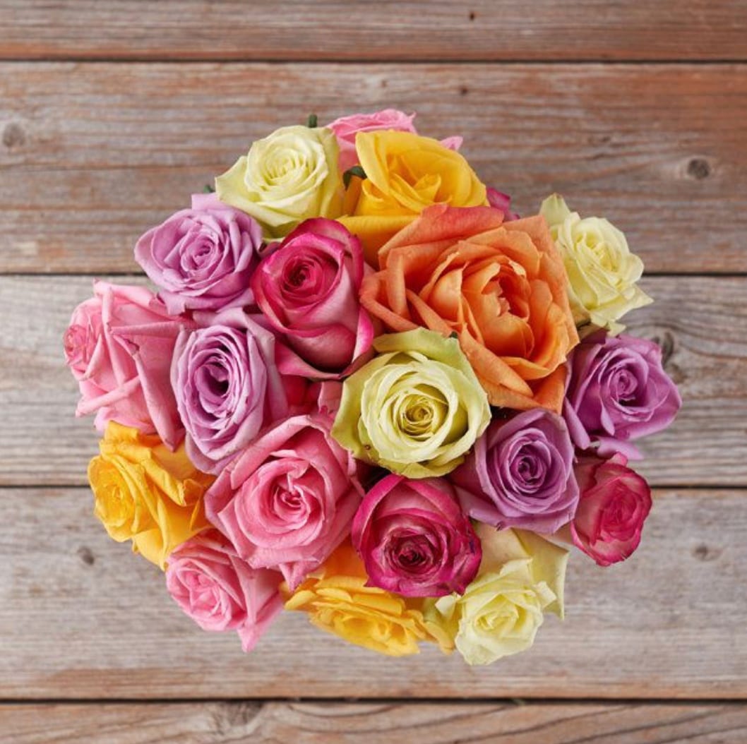 Multi Color Rose Bouquet