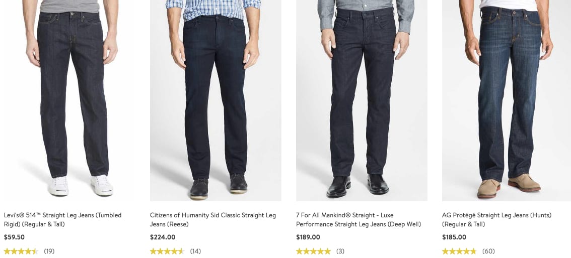 Mens Straight Fit Jeans 2017 - What are Straight Fitting Jeans 2018