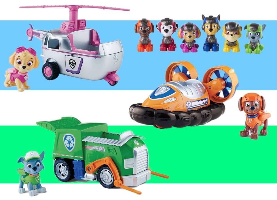 Paw Patrol Pup Chase Skye Marshall Zuma Rocky Rubble Everest