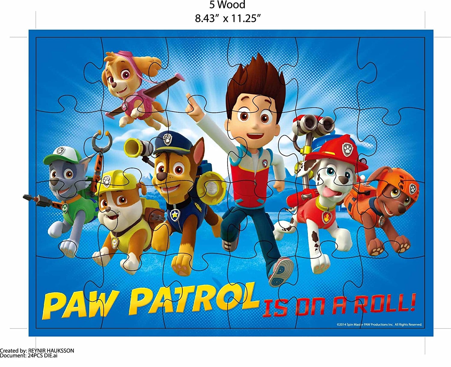 Paw Patrol Toys 2017: Wooden Puzzle for Kids 2018