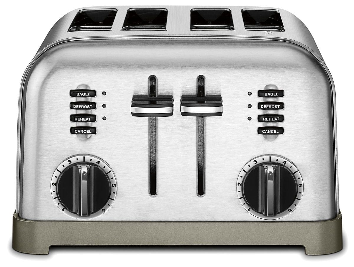 Best Toasters 2017: Cuisinart 4 Slice Wide Slot Toaster 2018