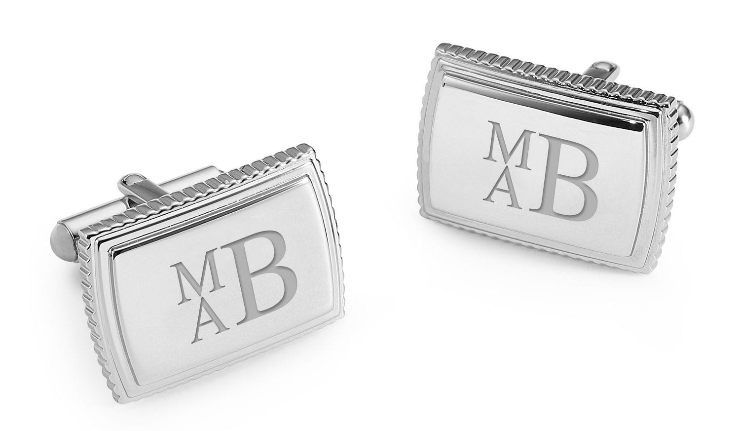 Platinum Plated Cuff Links