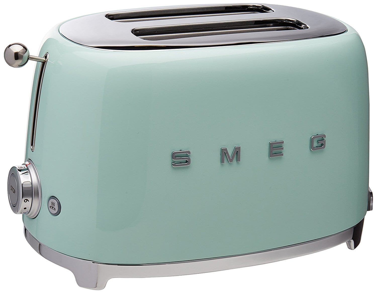 Best Toasters 2017: Smeg 2 Slice Toaster in Pastel Green 2018