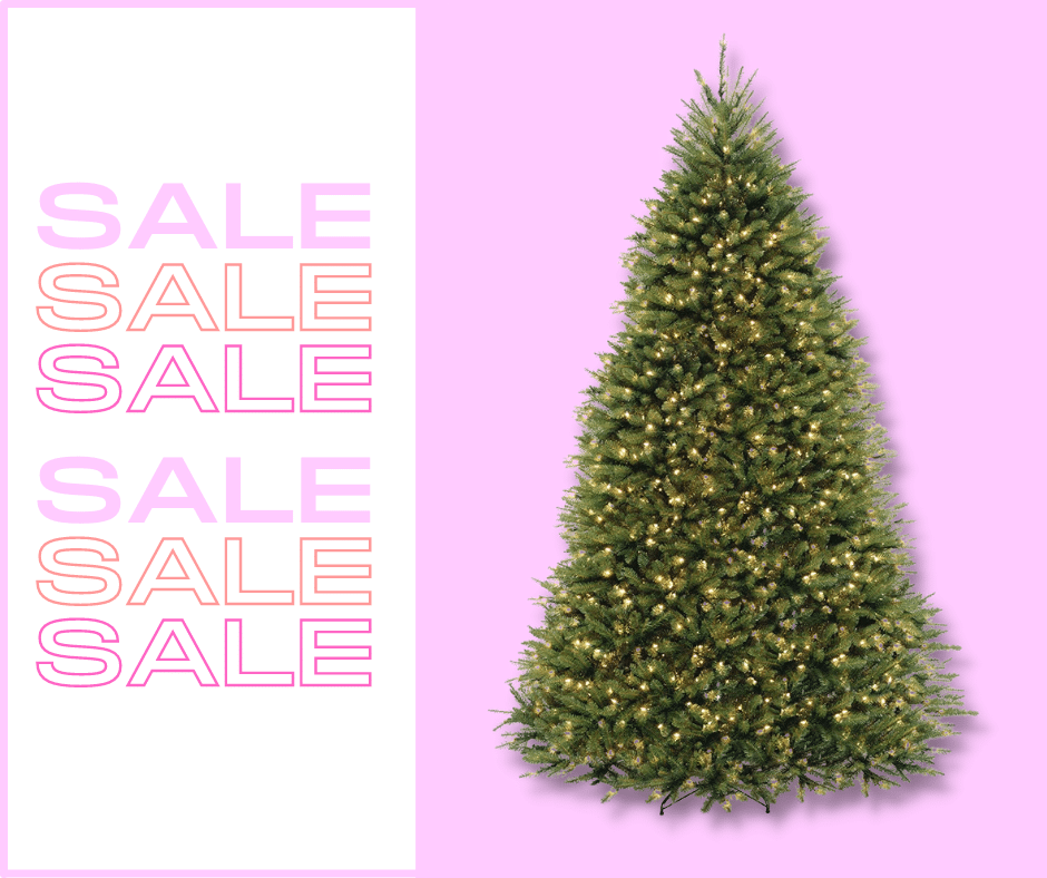 Artificial Christmas Tree Sale this week! - Deal on Fake Pre-Lit Christmas Trees 2024