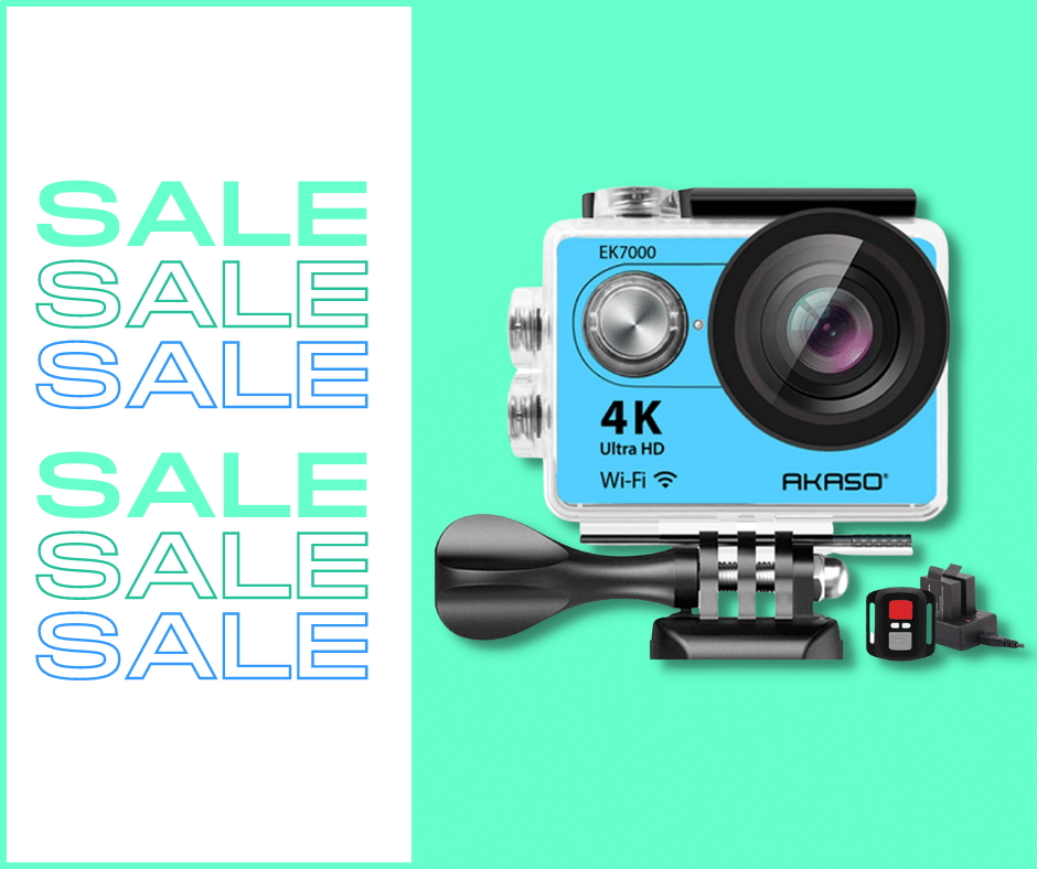 Waterproof Camera Sale this Christmas Season! - Deals on Underwater 4K Waterproof Cameras