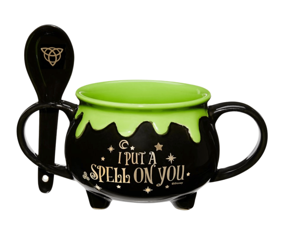 Hocus Pocus Cauldron Soup Mug with Spoon