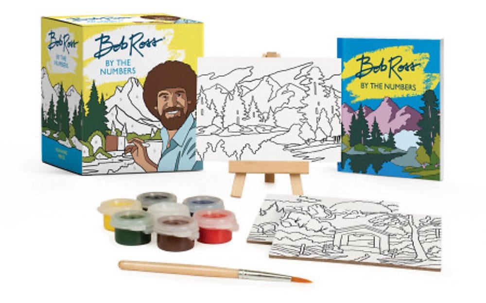 Gifts for Co Worker 2023: Bob Ross Paint Set 2023