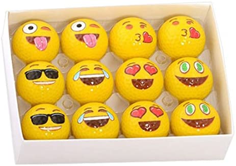 Gifts for Co Worker 2023: Emoji Golf Balls 2023