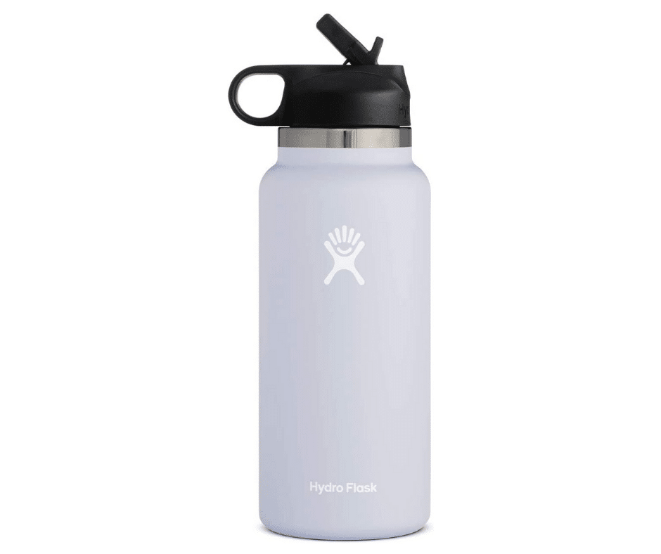 Hydroflask with Straw Lid