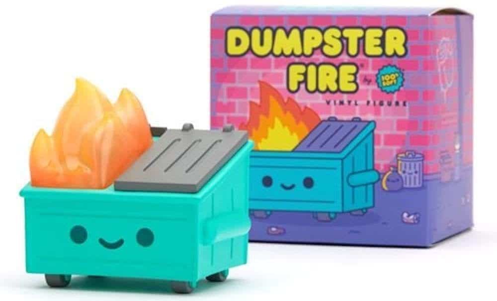 Dumpster Fire 2022 Figure