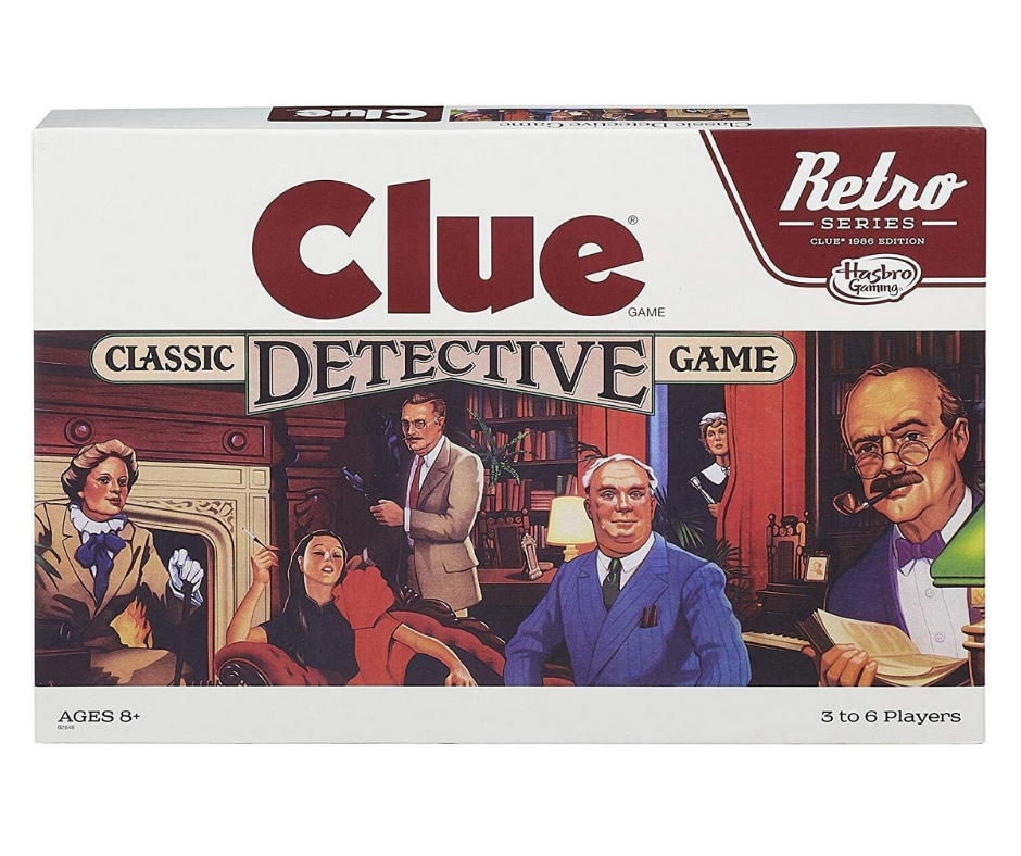 Retro Clue Board Game