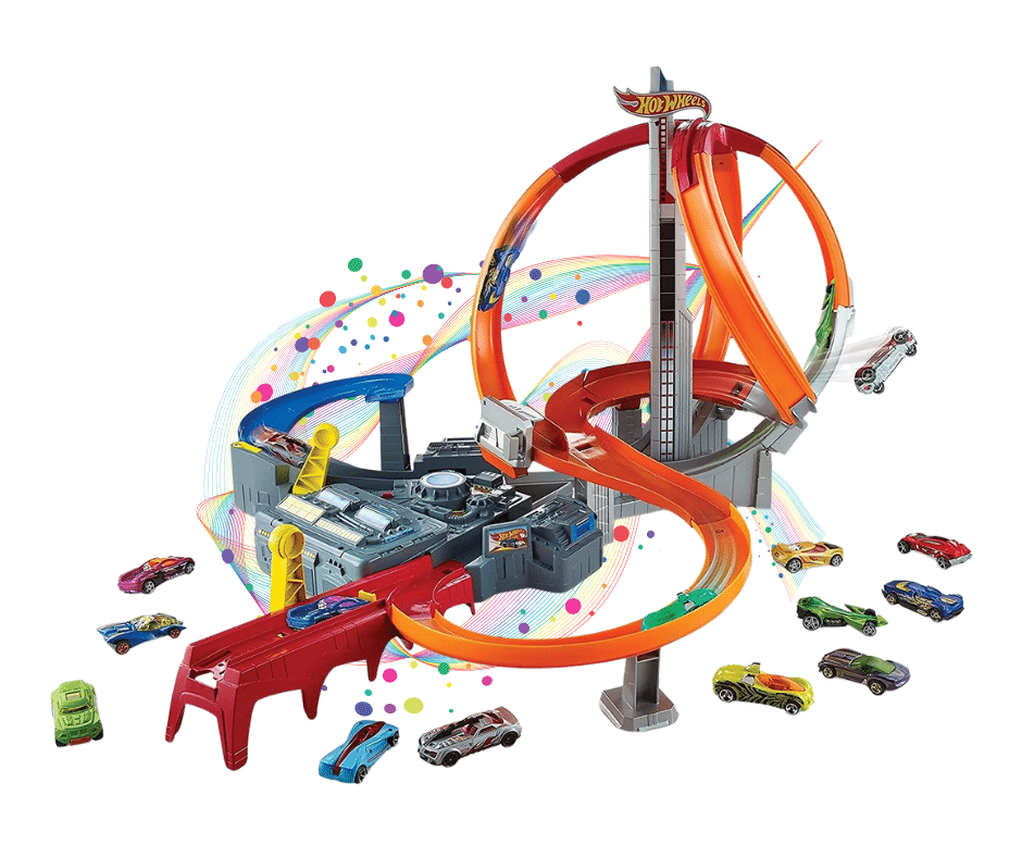 Hot Wheels Spin Storm Track