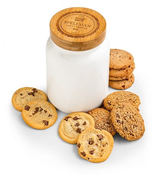 Personalized Cookie Jar with One Dozen Cookies